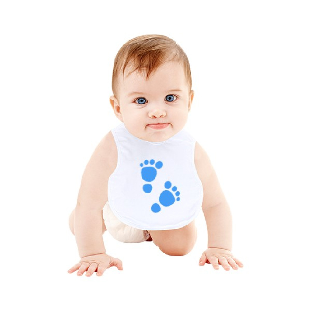 Tisho Erkek Çocuk Mama Önlüğü Bebek Mama Önlüğü - Standart - Beyaz Mama Önlüğü Fiyatı
