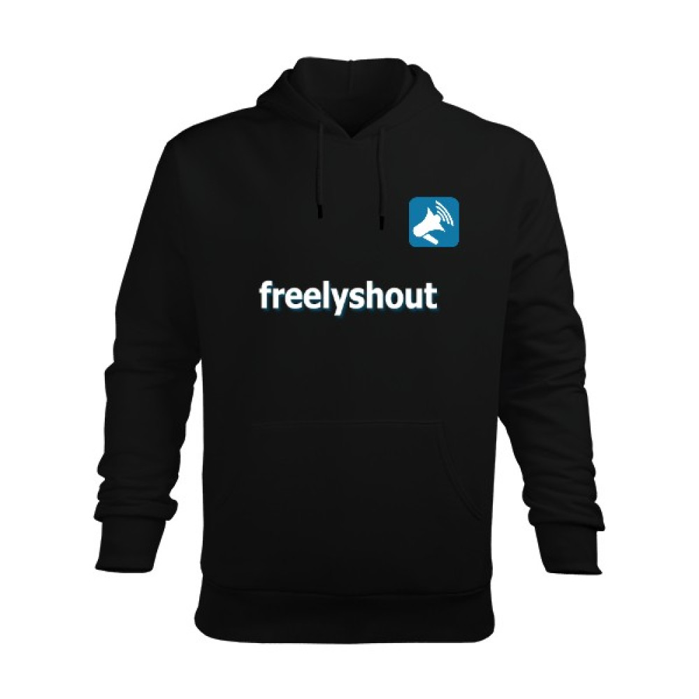 Tisho Freelyshout Siyah Kapüşonlu Sweet Erkek Kapüşonlu Hoodie Sweatshirt Erkek Sweatshirt Fiyatı