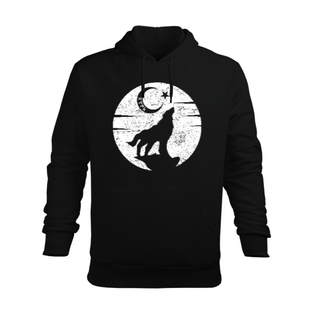 Tisho Göktürk,göktürk Logosu,türkiye. Siyah Erkek Kapüşonlu Hoodie Sweatshirt Erkek Sweatshirt Fiyatı