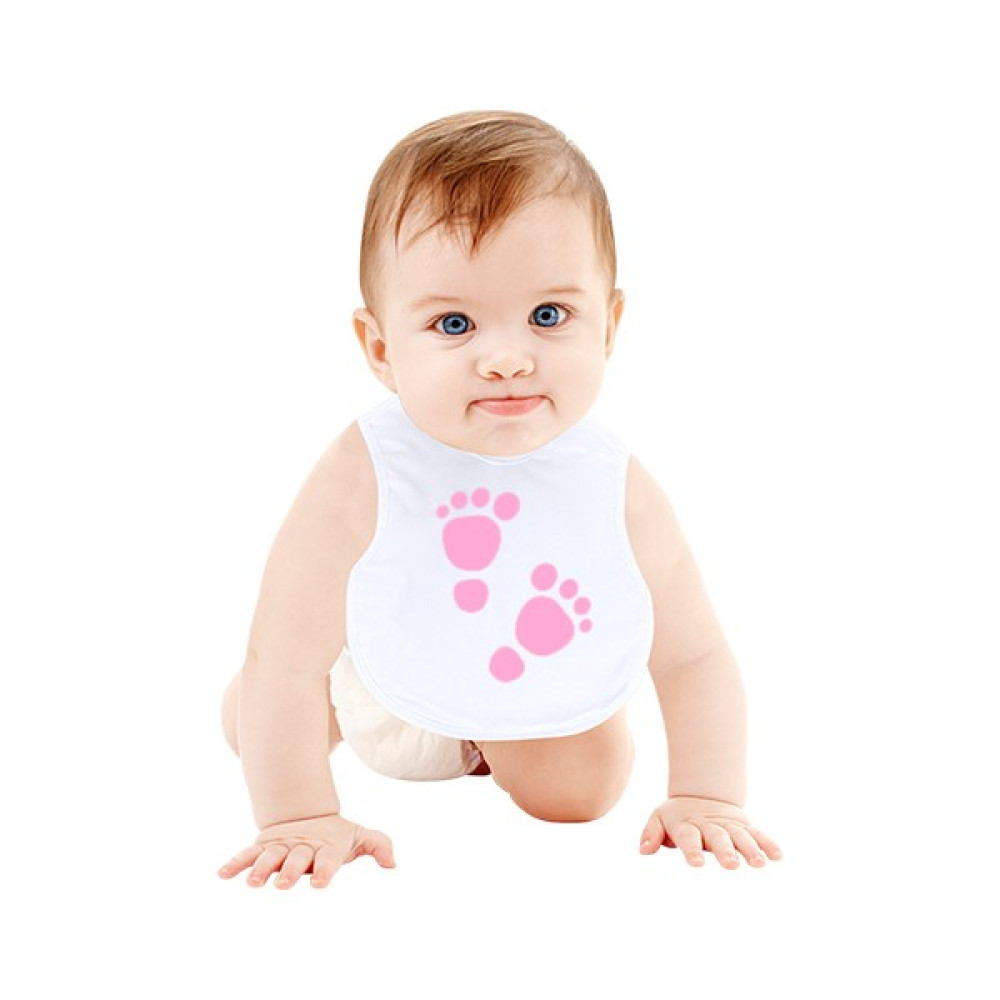 Tisho Kız Çocuk Mama Önlüğü Bebek Mama Önlüğü - Standart - Beyaz Mama Önlüğü Fiyatı