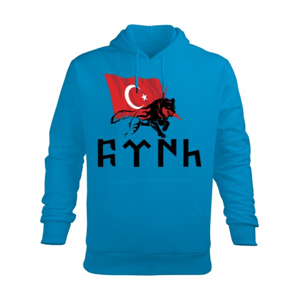 Tisho Türk Yazısı Baskılı Sweetshirt Erkek Kapüşonlu Hoodie Sweatshirt Erkek Sweatshirt Fiyatı