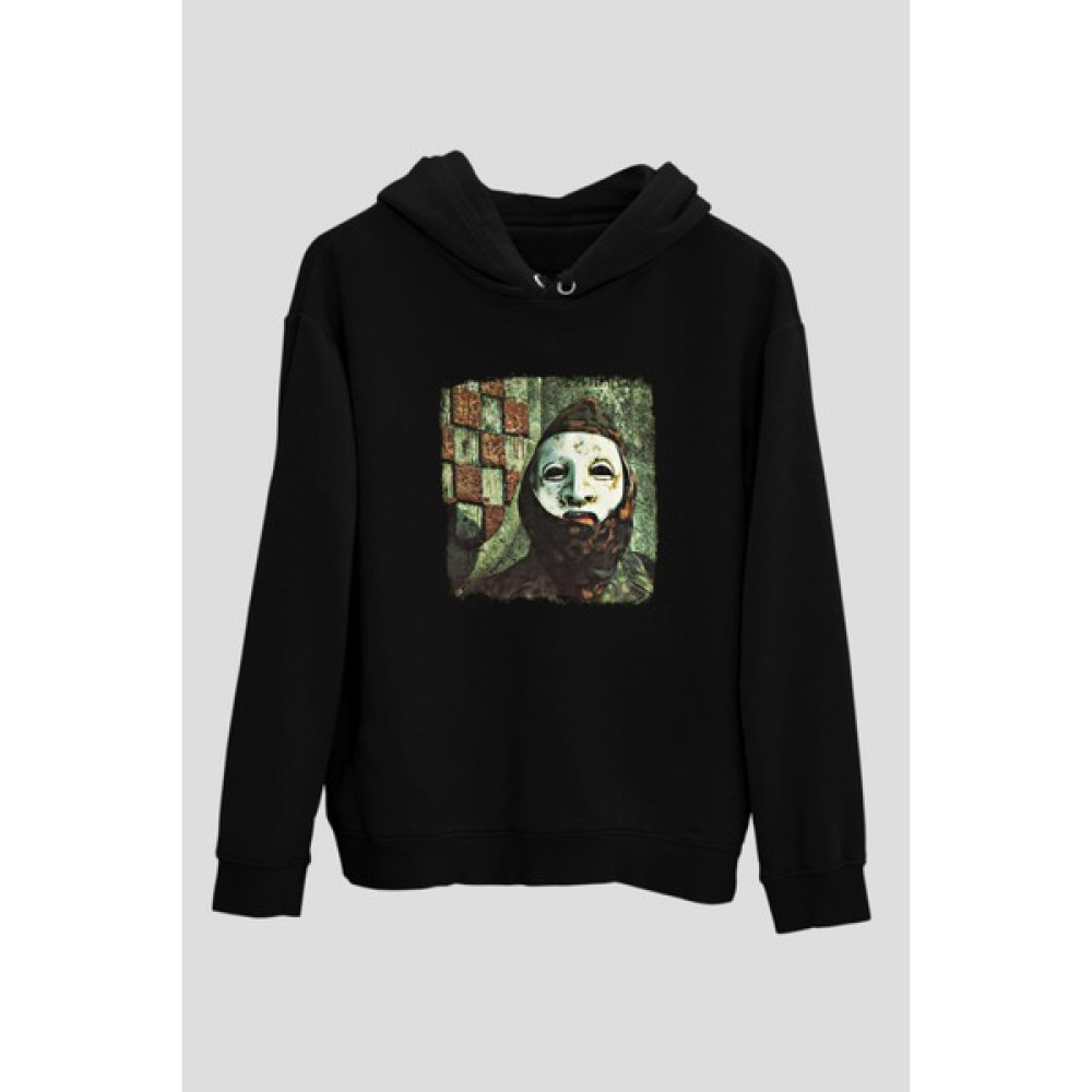 Tişört Fabrikası Death In June Baskılı Unisex Siyah Hoodie Bayan Sweatshirt Fiyatı