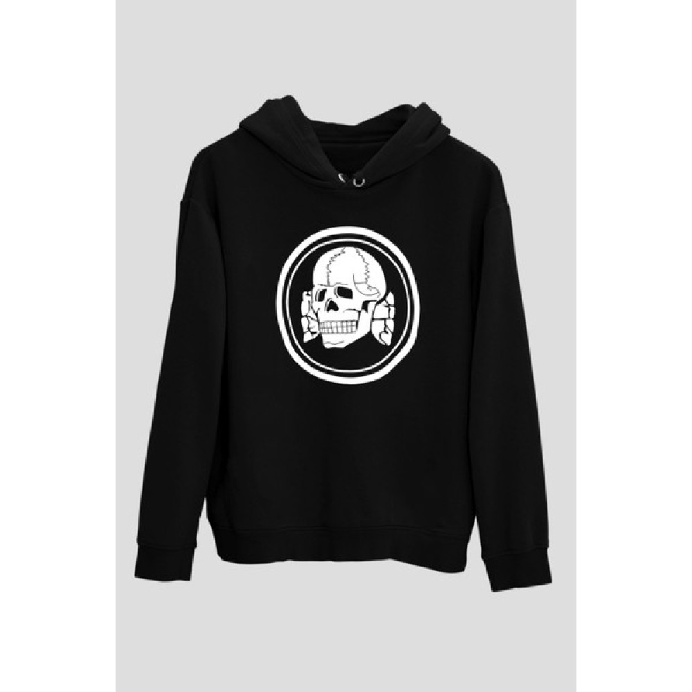 Tişört Fabrikası Death In June Baskılı Unisex Siyah Kapüşonlu Sweatshirt Bayan Sweatshirt Fiyatı