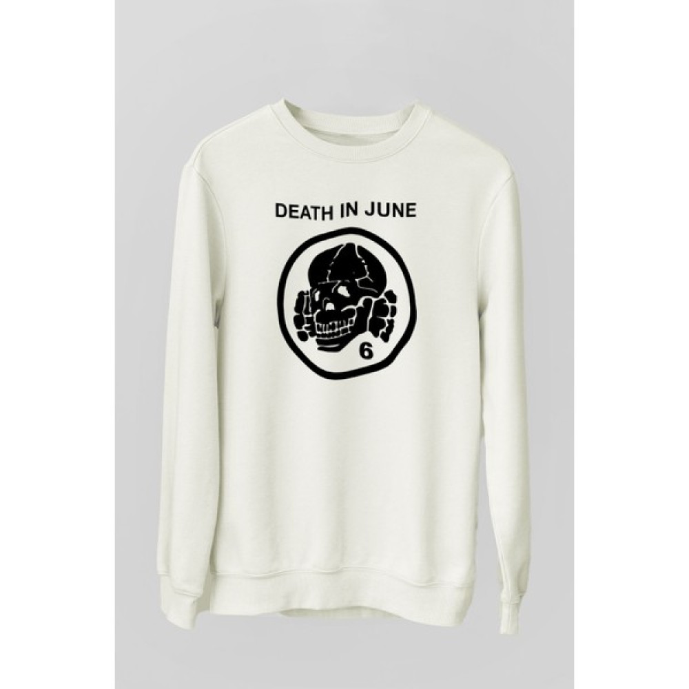 Tişört Fabrikası Death In June Baskılı Unisex Sweatshirt Bayan T-shirt Fiyatı