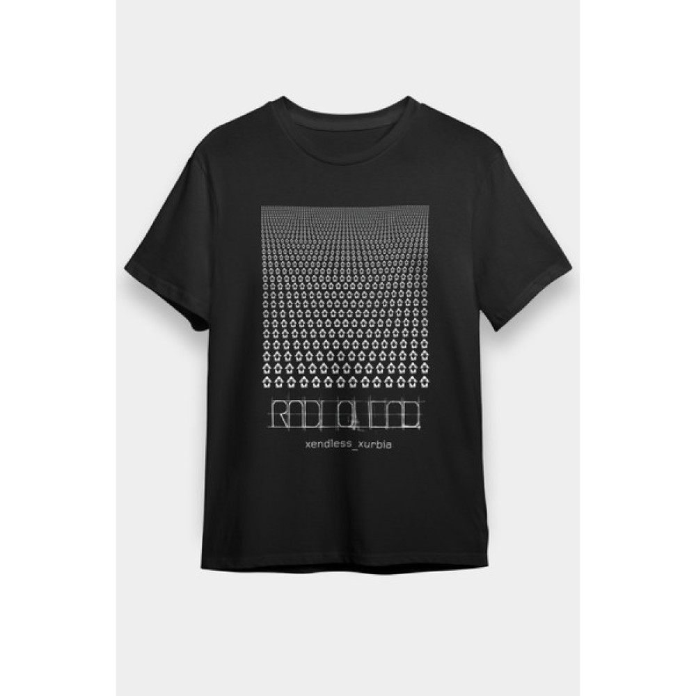 Tişört Fabrikası Radiohead Siyah Unisex T-Shirt Bayan T-shirt Fiyatı