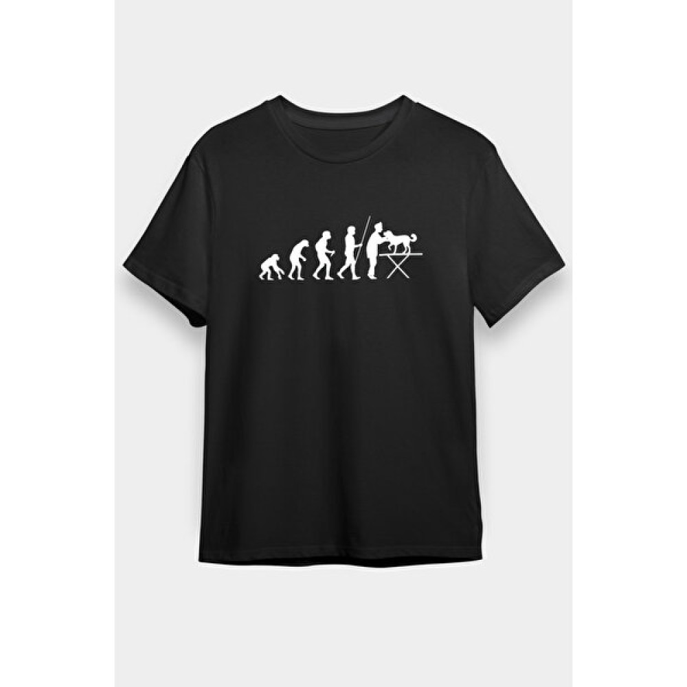 Tişört Fabrikası Veteriner Siyah Unisex T-Shirt Bayan T-shirt Fiyatı