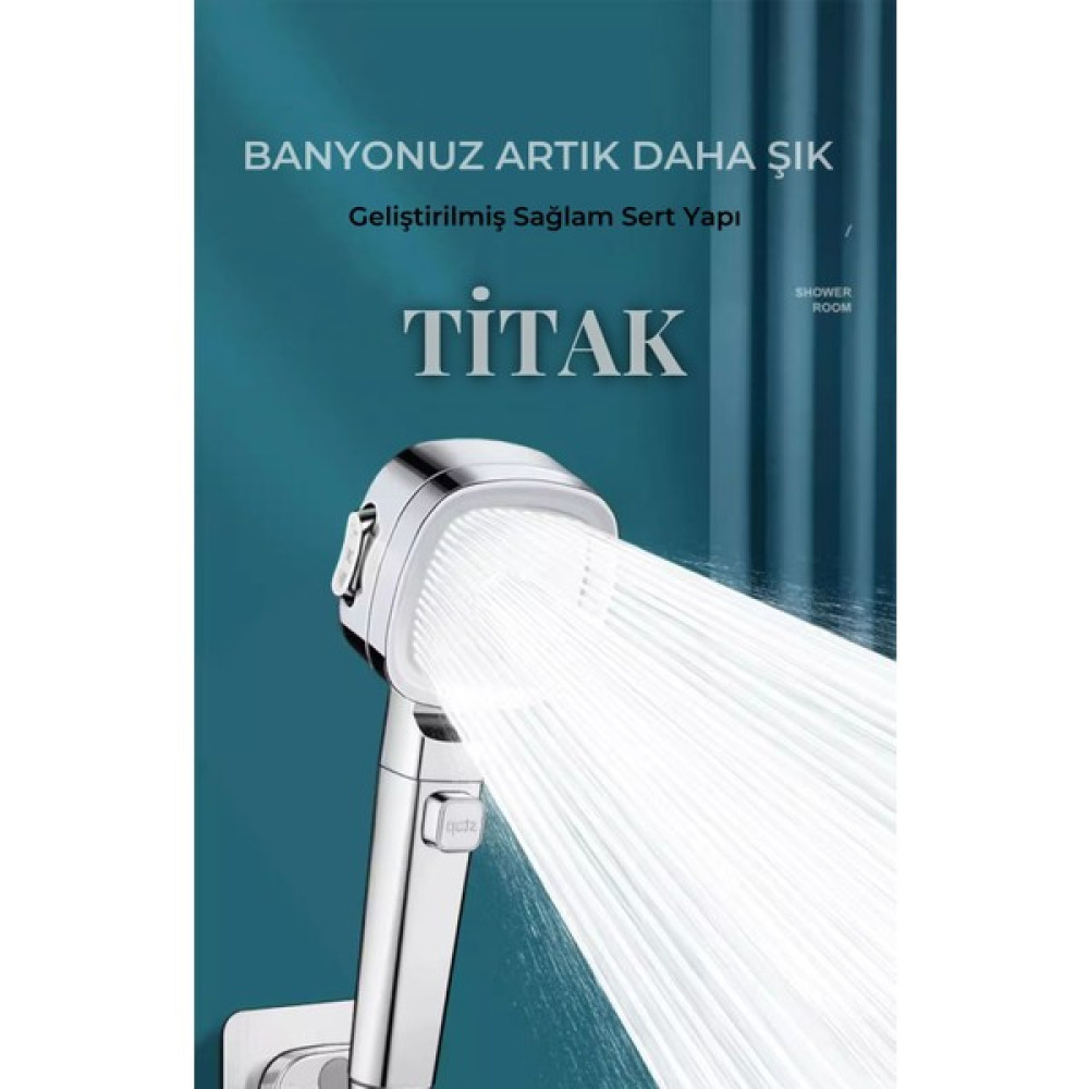 Titak Kare Krom Lüks Duş Başlığı Duş Başlığı Fiyatı