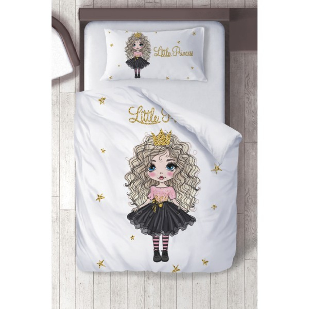 Titanbaby Pamuklu Mikro Saten Kıvırcık Saçlı Kız Çocuk Odası Çocuk Nevresim Takımı - 160 x 220 cm - Renkli Nevresim Takımı Fiyatı