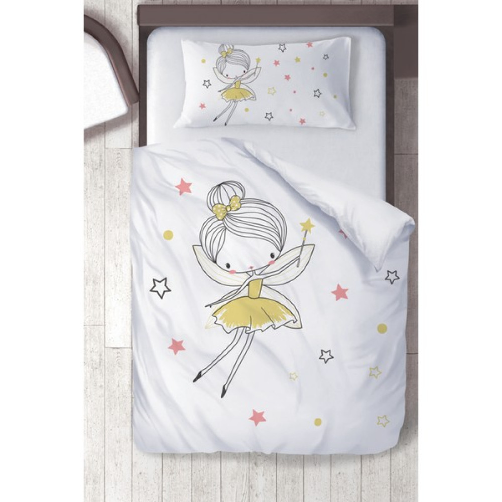 Titanbaby Pamuklu  Perili Kız Çocuk Odası Çocuk Nevresim Takımı - 160 x 220 cm - Renkli Nevresim Takımı Fiyatı