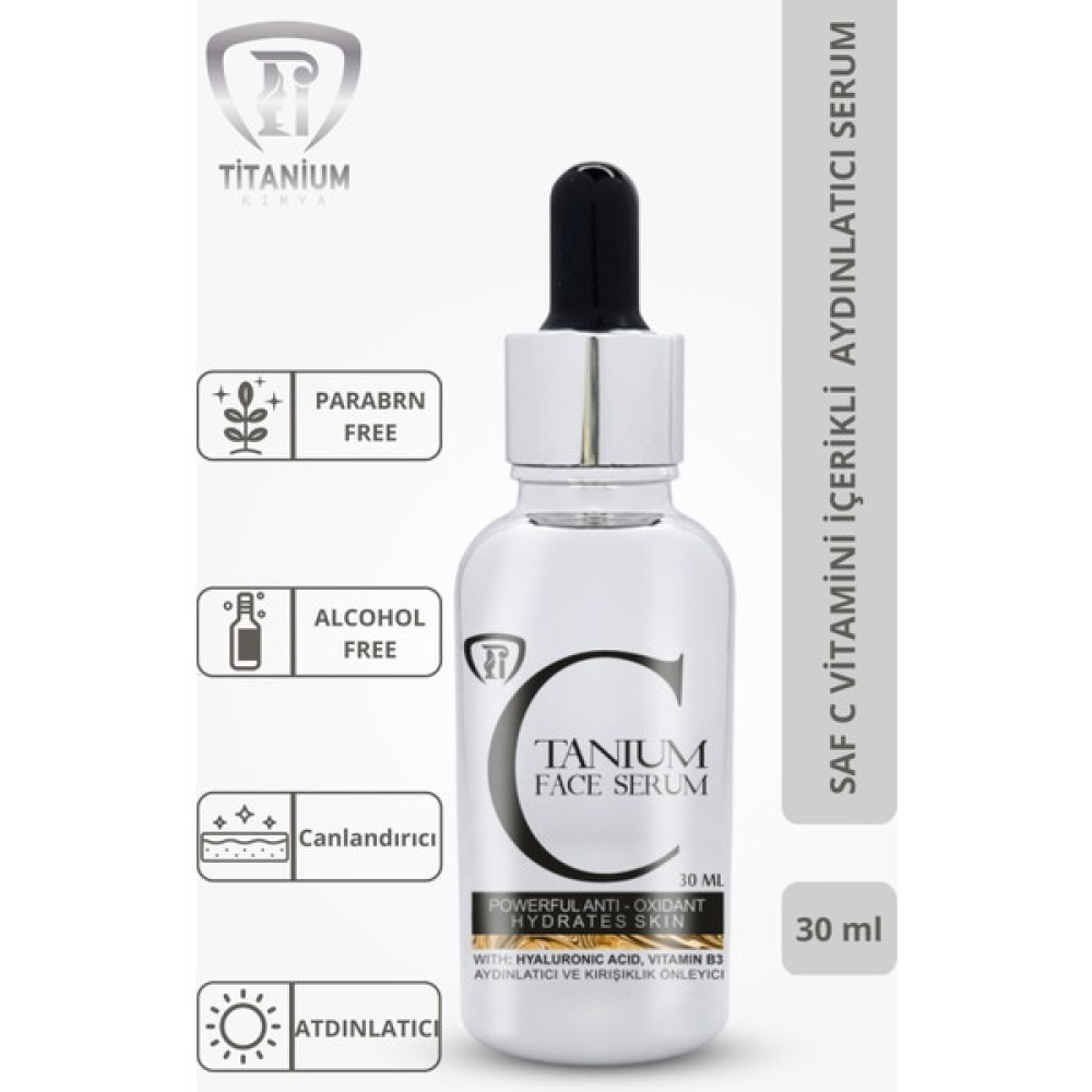 Titanium Tanium C Yüz Serumu Kırışık Önleyici Göz Çevresi ve C Vitamininin Gücü 30ML Göz Kremi Fiyatı