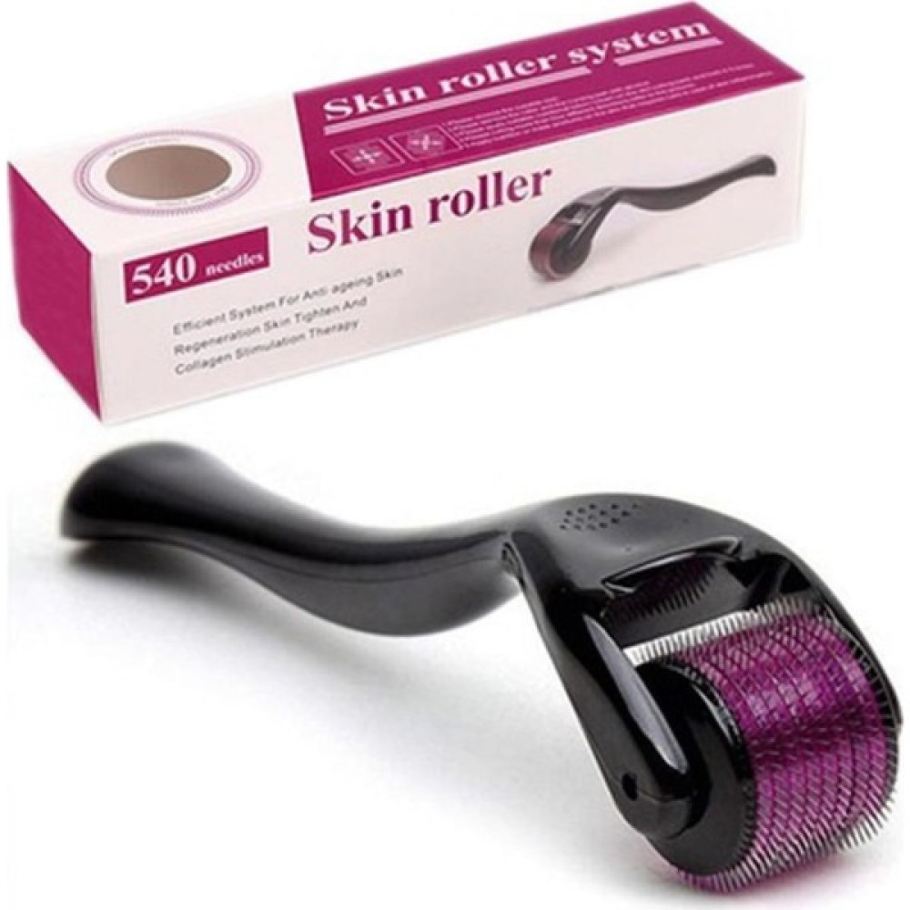 Titanyum Uçlu 540 Iğneli Derma Roller 0.5 Mm Iğne Cilt Yüz Vücut Yenileme Masaj Aleti Cilt & Yüz Temizleme Cihazları Fiyatı
