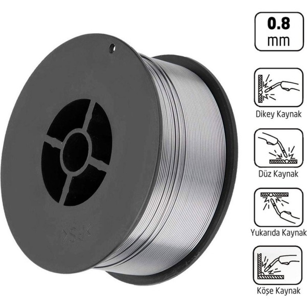 Titi 6108 Gazsız Gazaltı Mıg Kaynak Teli 0.8 mm (1 kg Makara) Kaynak Makineleri Fiyatı