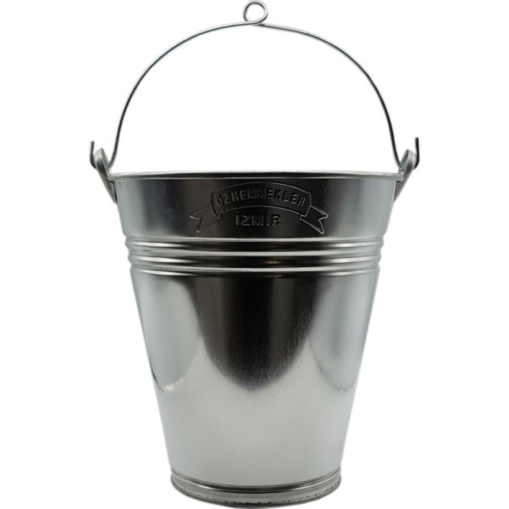 Titi Metal Galvaniz Su Kum Kovası No:34 (13 Litre) - Gri Dekoratif Bahçe Ürünleri Fiyatı