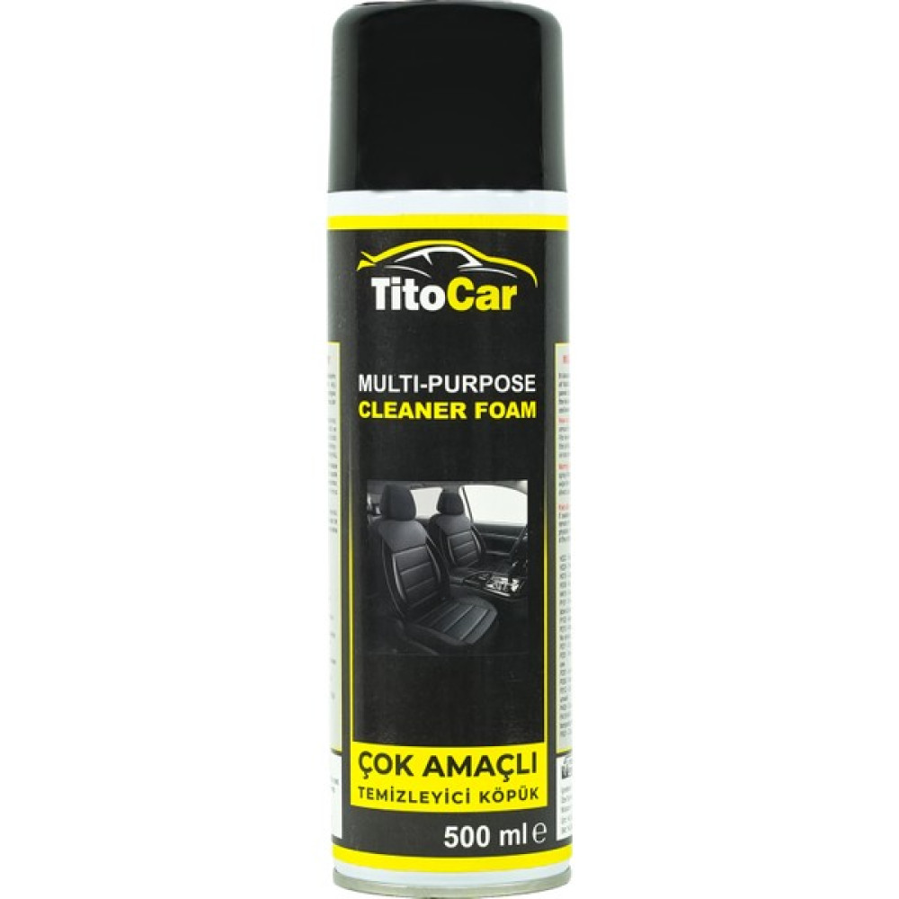 Titocar Çok Amaçlı Temizleyici Köpük Sprey 500 ml Oto Bakım & Yenileme Ürünleri Fiyatı