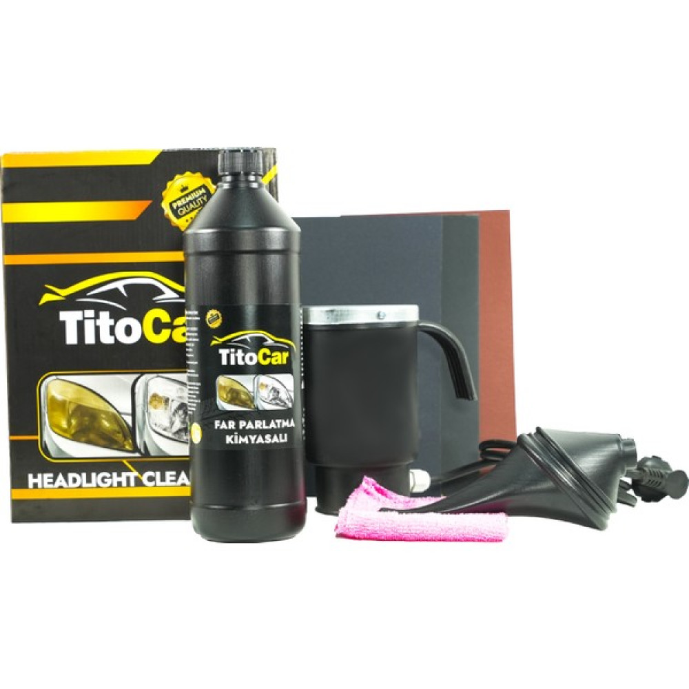 Titocar Far Temizleme Seti Oto Bakım & Temizlik Ürünleri Fiyatı