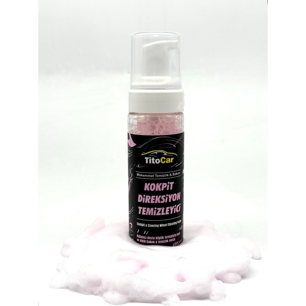 Titocar Kokpit & Direksiyon Temizleyici 200ML Diğer Fiyatı