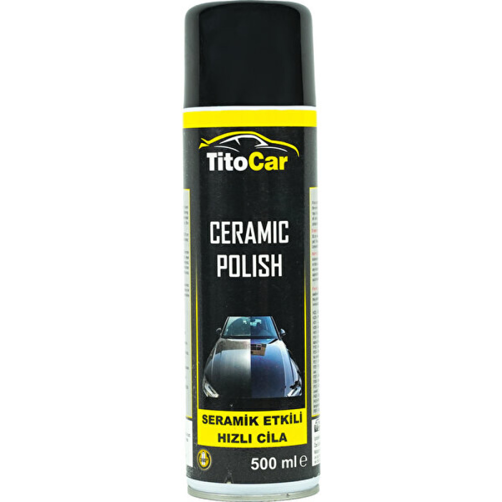 Titocar Seramik Etkili Hızlı Cila Spreyi 500 ml Oto Yıkama Ürünleri Fiyatı