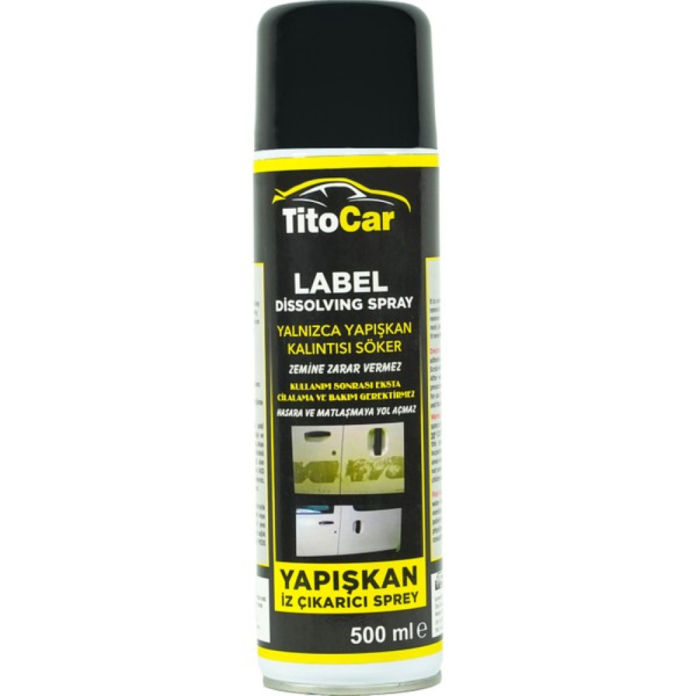 Titocar Yapışkan Iz Çıkarıcı Sprey 500 ml Oto Genel Temizlik Fiyatı
