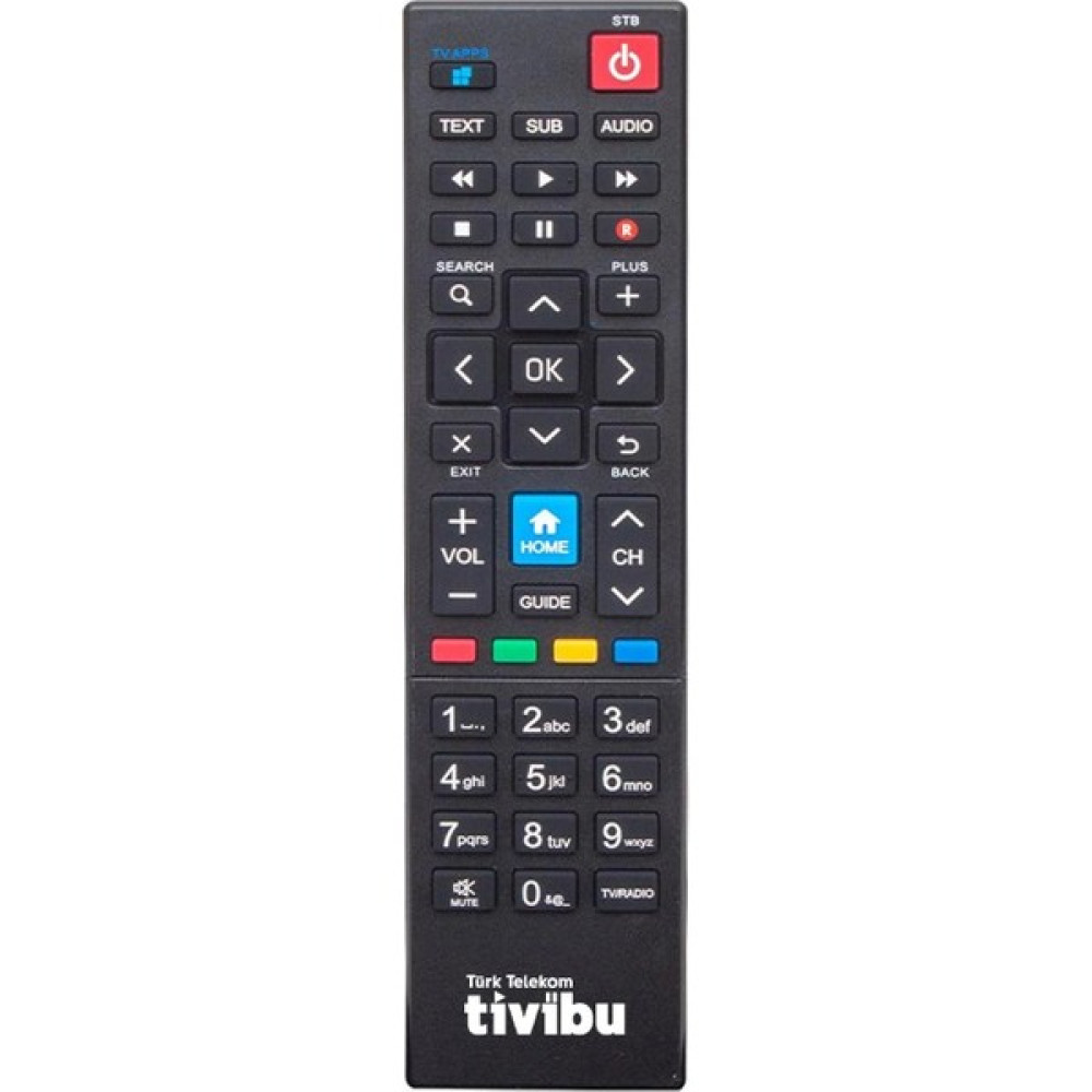 Tivibu Uydu Kumanda Tivibu Home+Tv Apps Tuşlu Orjinal TV Aksesuarları Fiyatı