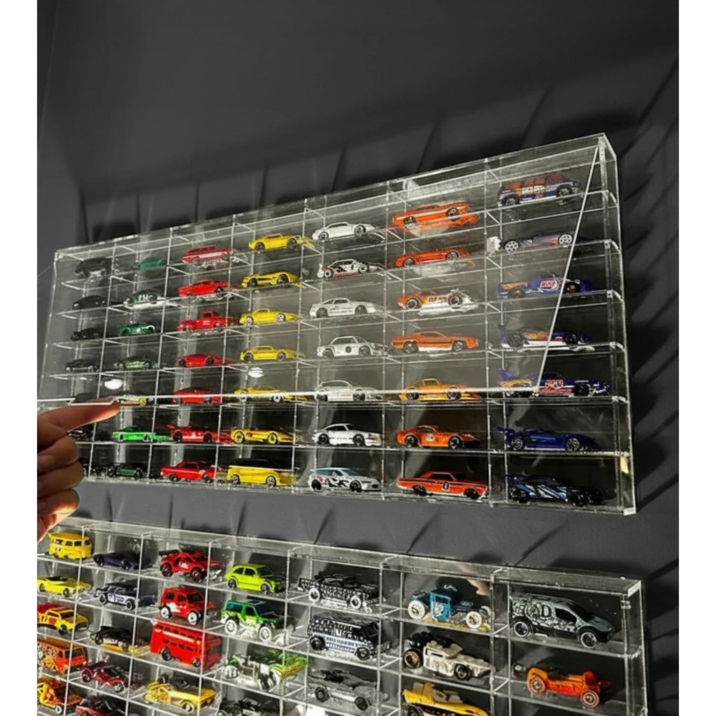 Tivivor Orjinal 49 Kapasiteli Pleksi Kapaklı Hot Wheels Sergileme Rafı Diecast Matchbox Araba 1:64 Ölçek PREMİUM Cep Telefonu Fiyatı