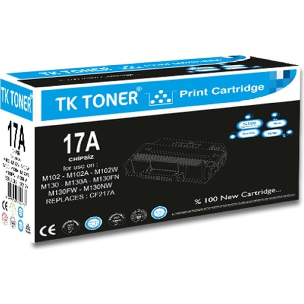Tk Toner 17A-CHİPSİZ-CF217A - CRG047 - CRG-047 Toner 1,6k Oto Boyaları Fiyatı
