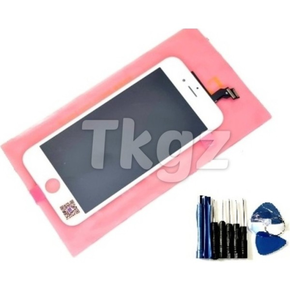 Tkgz Iphone 6 LCD Ekran Dokunmatik (Lw Marka Tamir Seti) Beyaz Cep Telefonu Ekranı Fiyatı