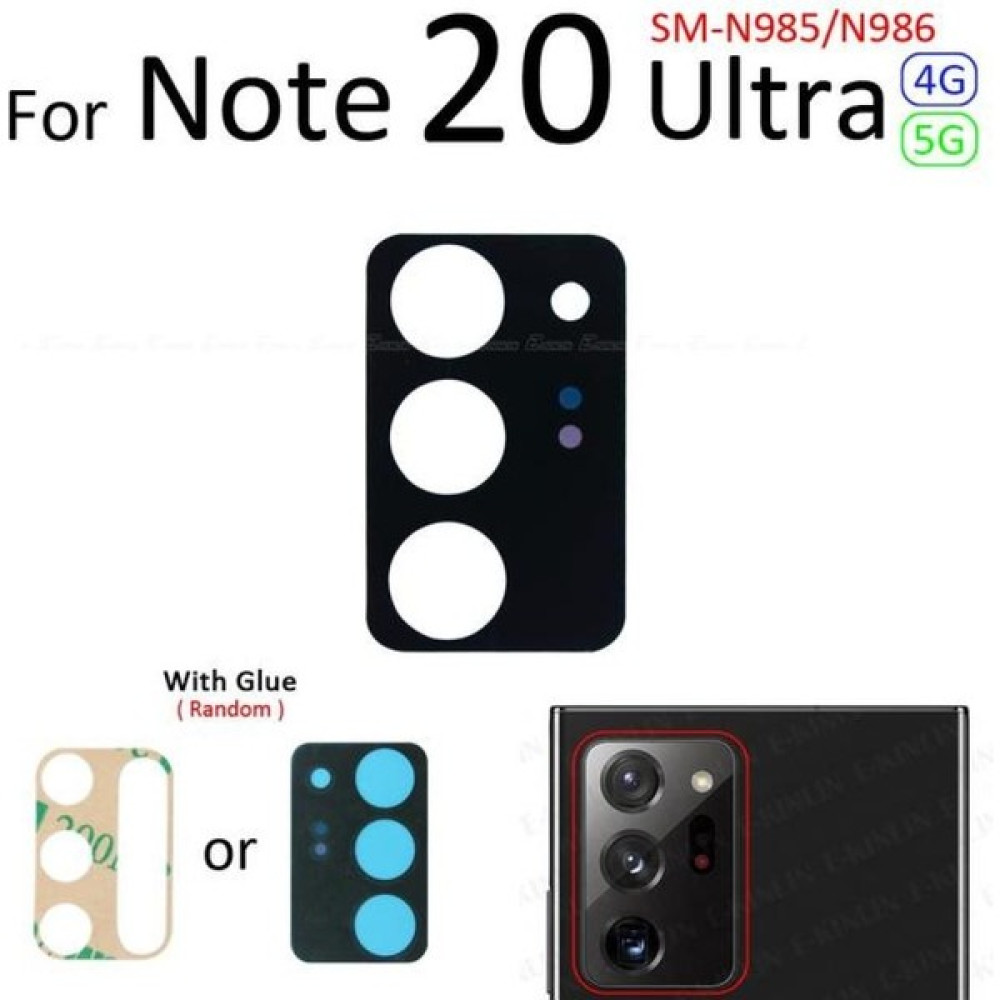 Tkgz Samsung Galaxy Note 20 Ultra Arka Kamera Camı Lens Yapışkanlı Telefon Yedek Parça Fiyatı