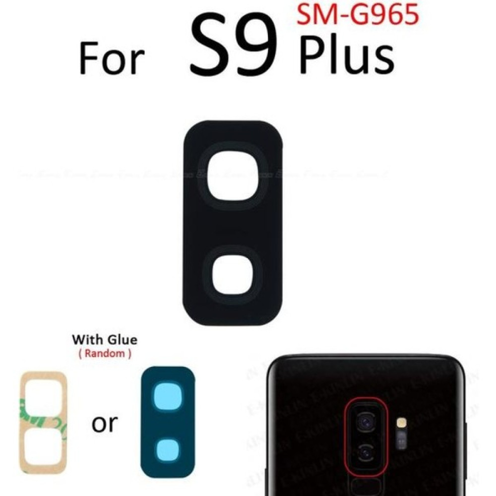 Tkgz Samsung Galaxy S9 Plus Arka Kamera Camı Lens Yapışkanlı Telefon Yedek Parça Fiyatı