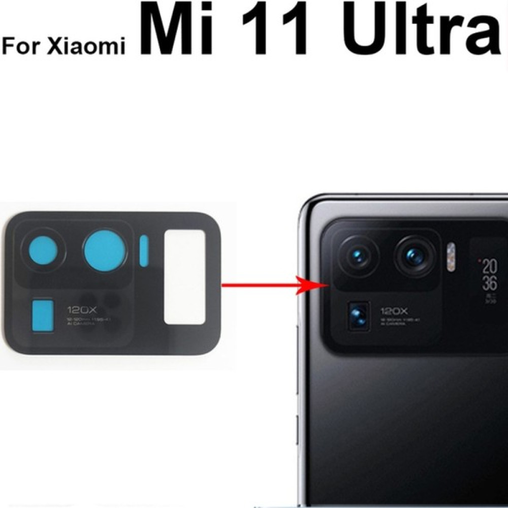 Tkgz Xiaomi Mi 11 Ultra Arka Kamera Camı Lens Yapışkanlı Telefon Yedek Parça Fiyatı