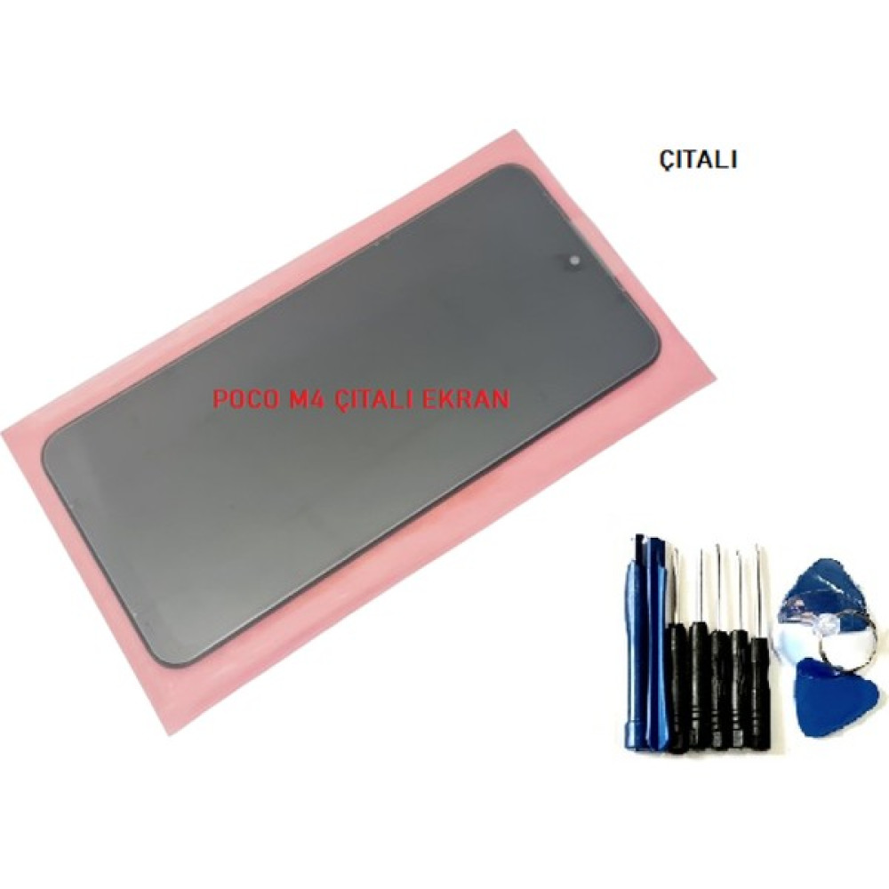 Tkgz Xiaomi Poco M4 LCD Ekran Dokunmatik (Çıtalı) Tamir Seti Cep Telefonu Ekranı Fiyatı