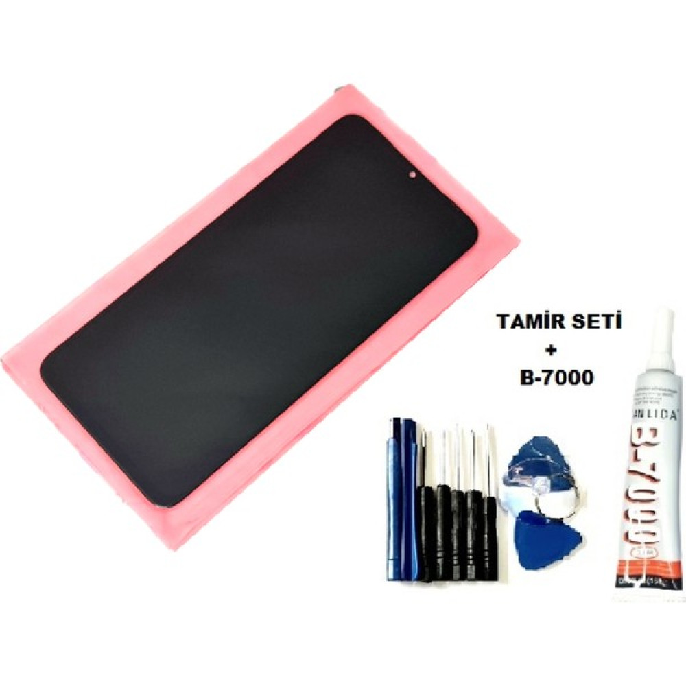 Tkgz Xiaomi Redmi 9t LCD Ekran Dokunmatik Orjinal (B-7000+TAMIR Seti) Cep Telefonu Ekranı Fiyatı