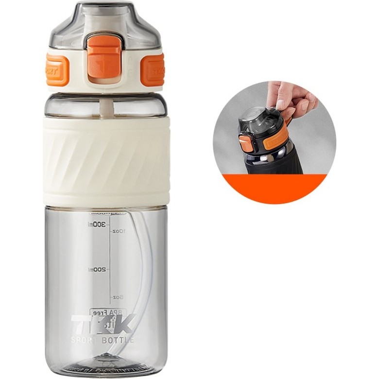 Tkk T1025 Çift Kullanım Pipetli/Rahat Içim Tritan Matara 600ml Diğer Fiyatı