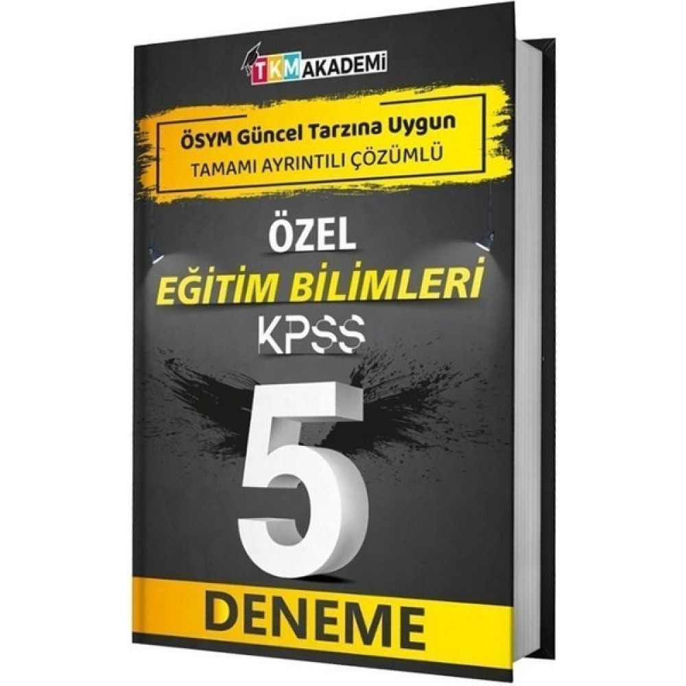 Tkm Akademi 2022 KPSS Eğitim Bilimleri 5 Deneme Çözümlü Temel Yeterlilik Testi (TYT) Fiyatı