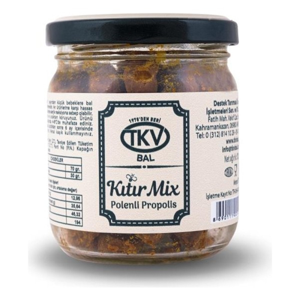 TKV Kıtır Mix Polenli Propolis (100 Gr) - 100 gr Oto Boyaları Fiyatı