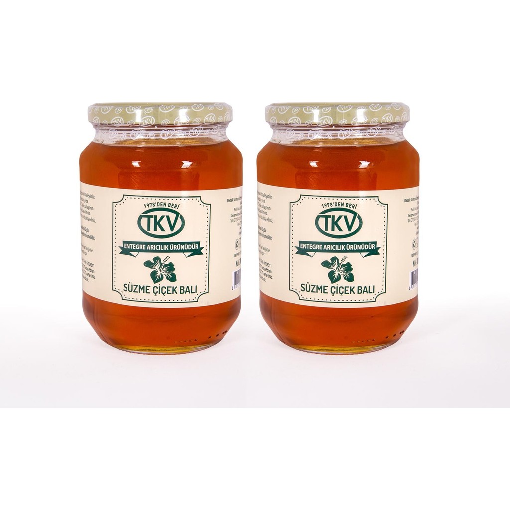 TKV Süzme Çiçek Balı 1 kg x 2 Adet - 2 kg Diğer Fiyatı