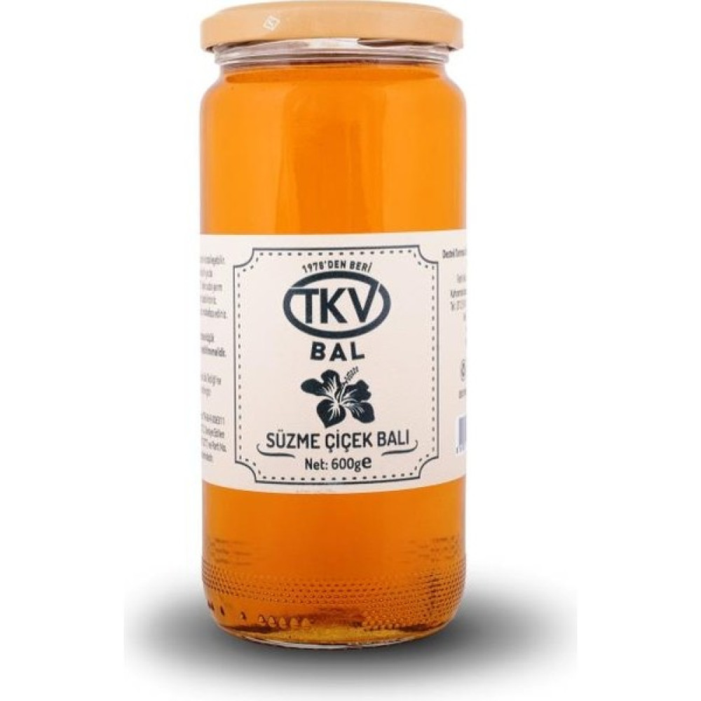 TKV Süzme Çiçek Balı (600GR) - 600 gr Bal ve Reçel Fiyatı