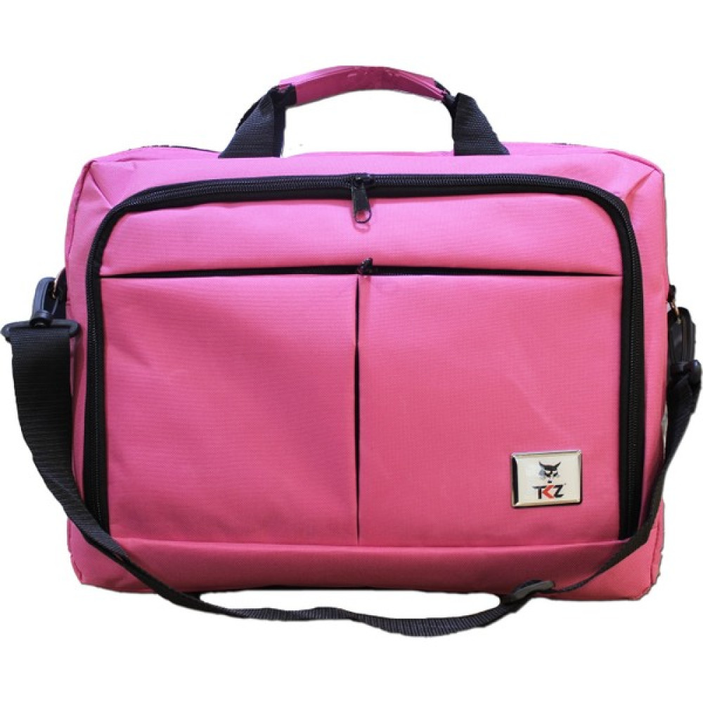 Tkz TK-683 Su Geçirmez Çift Bölmeli Valiz Taşıma Aparatlı Notebook Çantası ( Pembe) - Pembe Dizüstü Bilgisayar Aksesuarları Fiyatı