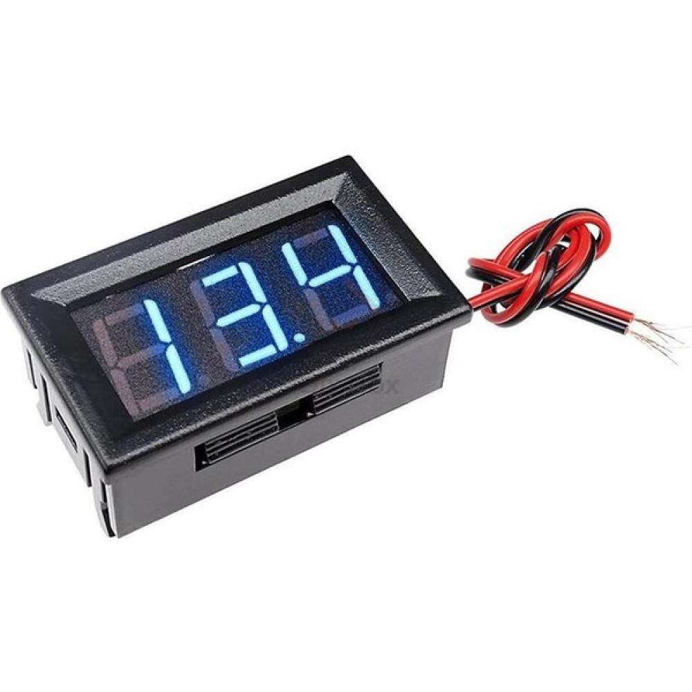 TLS Robotik 0.56 inch 3.5-30V İki Kablolu DC Mavi Voltmetre Diğer Test ve Ölçüm Cihazları Fiyatı
