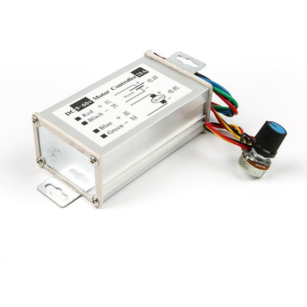 TLS Robotik 9V 12V 24V 36V 48V 60V 20A Pwm Dc Motor Hız Kontrol Modülü Oyun & Hobi Fiyatı