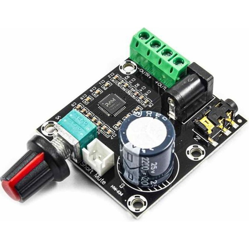TLS Robotik PAM8610 XH-M12012V 2X15W Mini Çift Kanallı Dijital Amplifikatör Kartı Oyun & Hobi Fiyatı