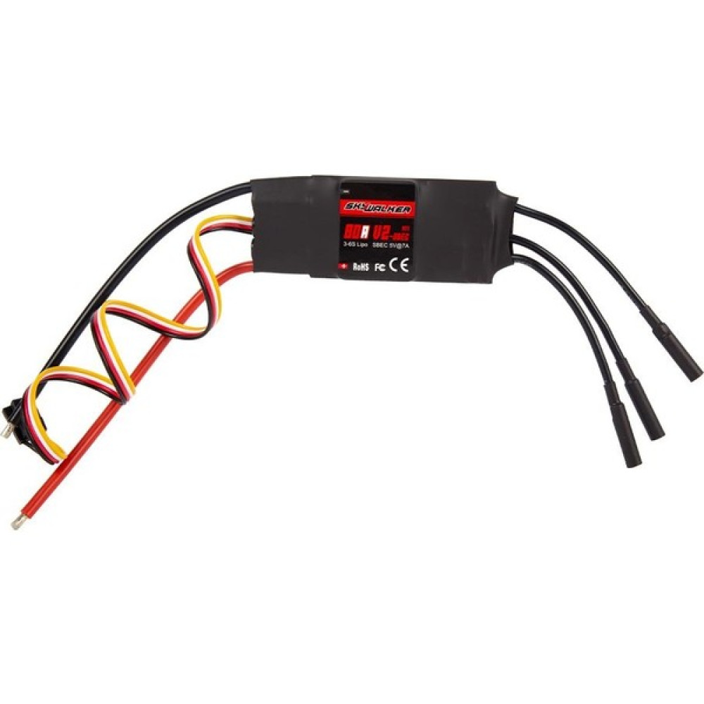TLS Robotik Skywalker 80A ESC Fırçasız Motor Hız Kontrol Sürücü Devresi Oyun & Hobi Fiyatı