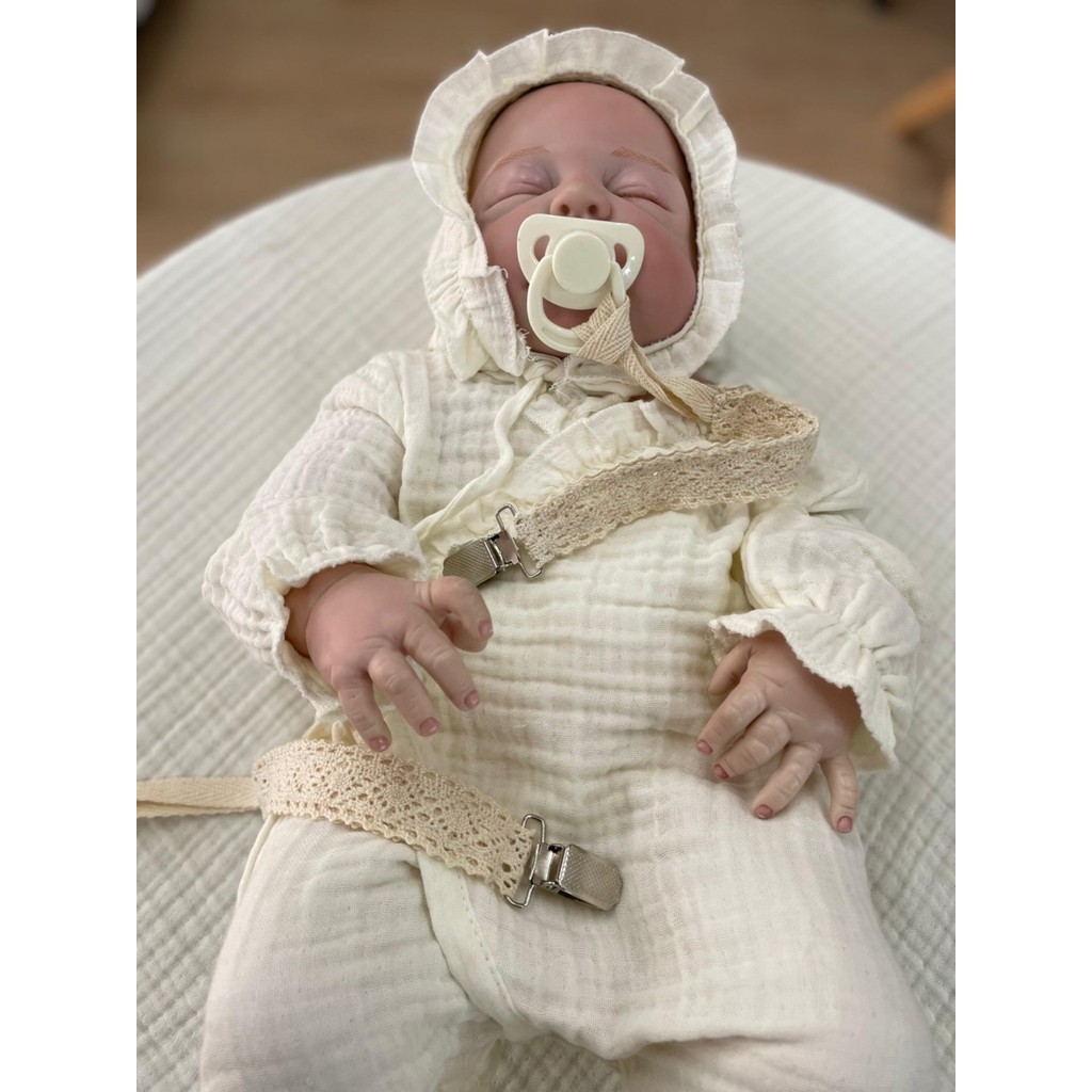 Tly Home Textiles Natural Emzik Askısı Bebek Pamuk Dayanıklı Elde Yıkanabilir Aksesuar - Natürel Emzik Fiyatı