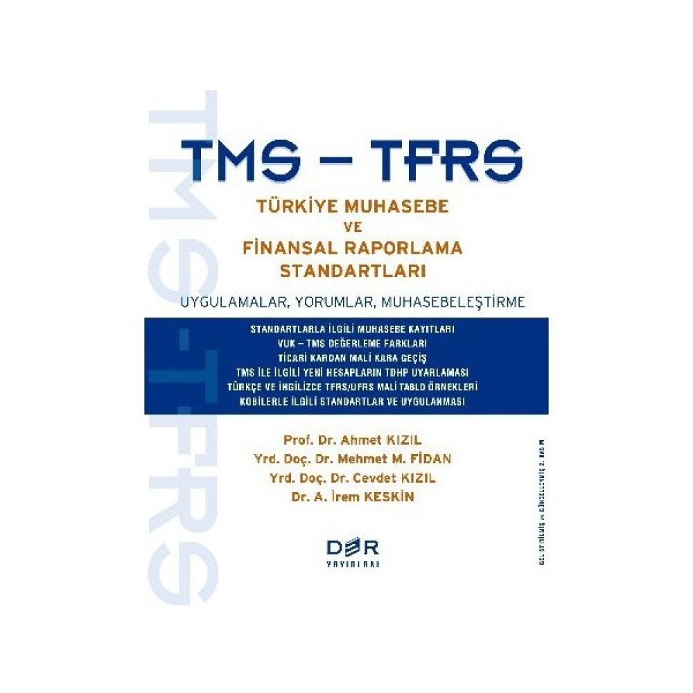 Tms, Tfrs Türkiye Muhasebe Ve Finansal Raporlama Standartlar - Mehmet Maşuk Fidan Muhasebe Finans Kitapları Fiyatı
