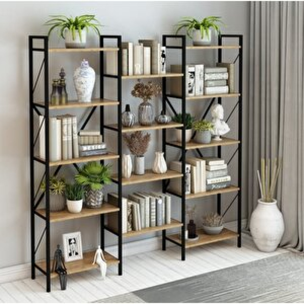 Tmytedarikyapı Maxi̇ Ki̇taplik 180*180*34 (Ceviz) Kitaplık Fiyatı