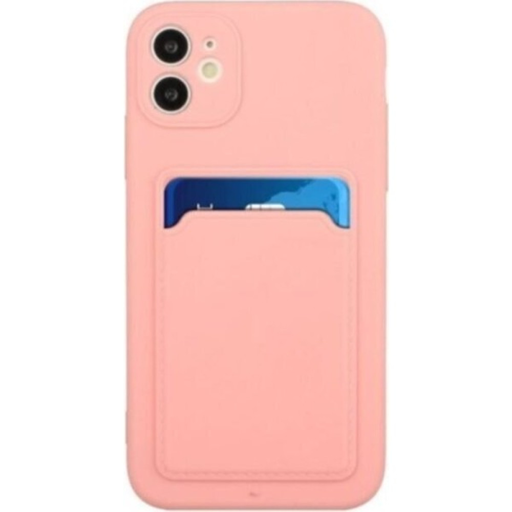 TND Kartlıklı Kılıf Apple iPhone 12 - Pembe Cep Telefonu Kılıfı Fiyatı