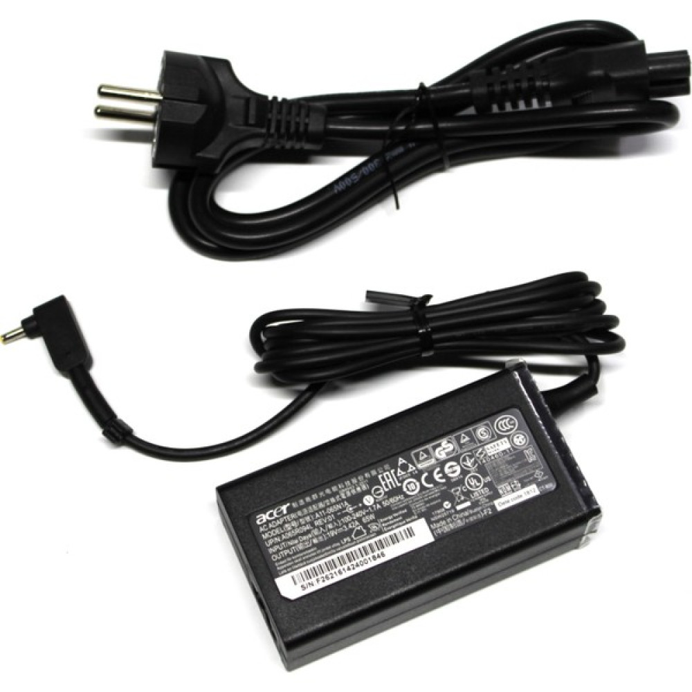 TNO Acer Travelmate P2 65W 19V 3.42A (3.0*1.1mm) Şarj Adaptörü Laptop Adaptör Fiyatı