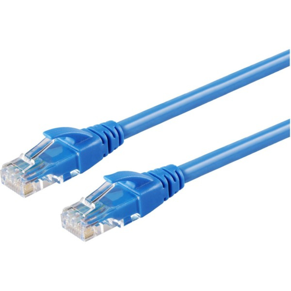 Tns Teknoplus RJ45 Cat6 Patch Internet Kablosu 60CM Mavi (0,6 Metre) - 60 cm Ağ / Network Kablosu Fiyatı