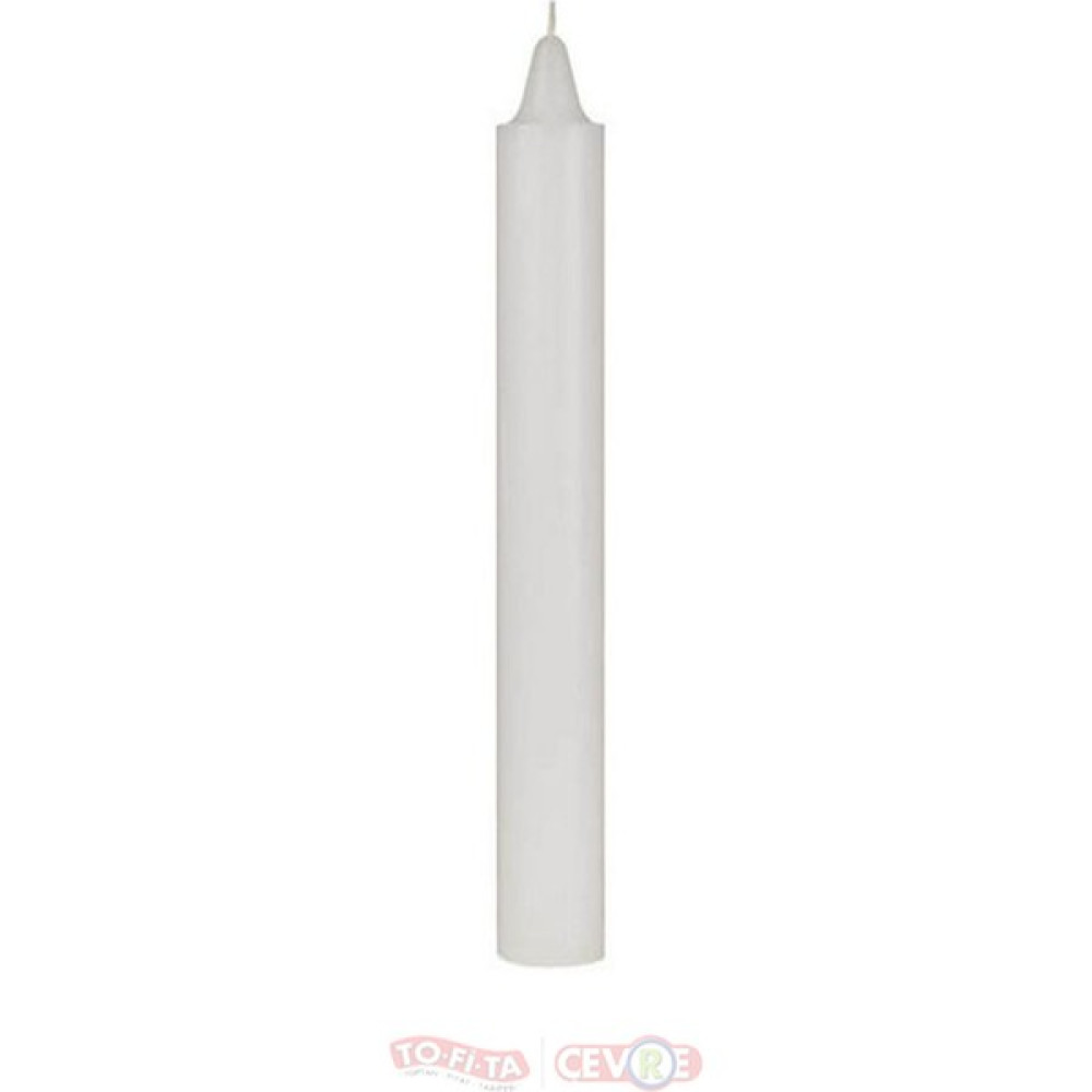 To-Fi-Ta Beyaz Mum 10'lu Ekonomik Paket - 1 Mum: 10 cm - 10 Adet Dekoratif Mum Fiyatı