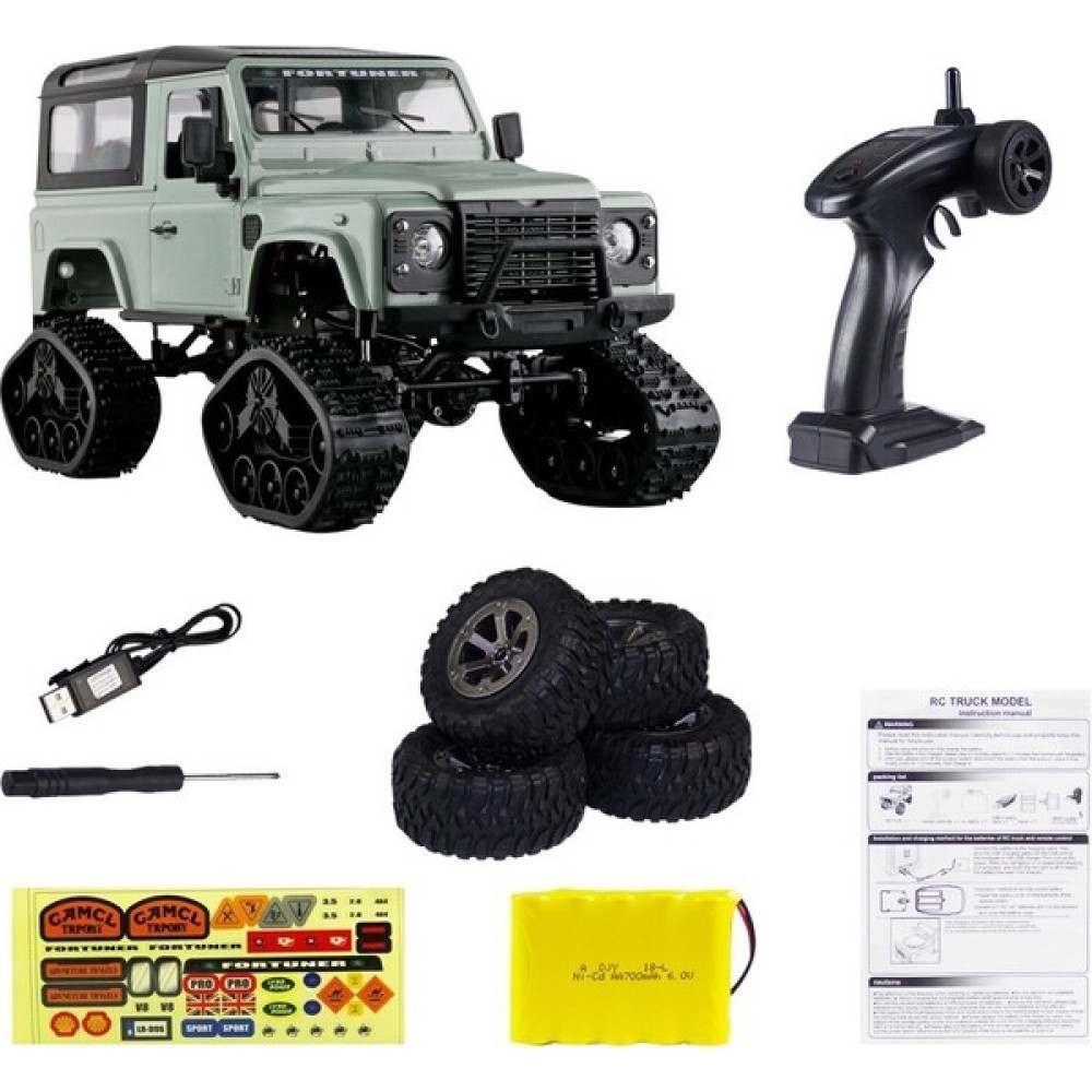 To-Ld FY003AB 1/16 Off-Road Suv Rc Araba Rc Çöl Buggy Kamyon (Yurt Dışından) - Siyah - Yeşil Oyuncak Araç Fiyatı