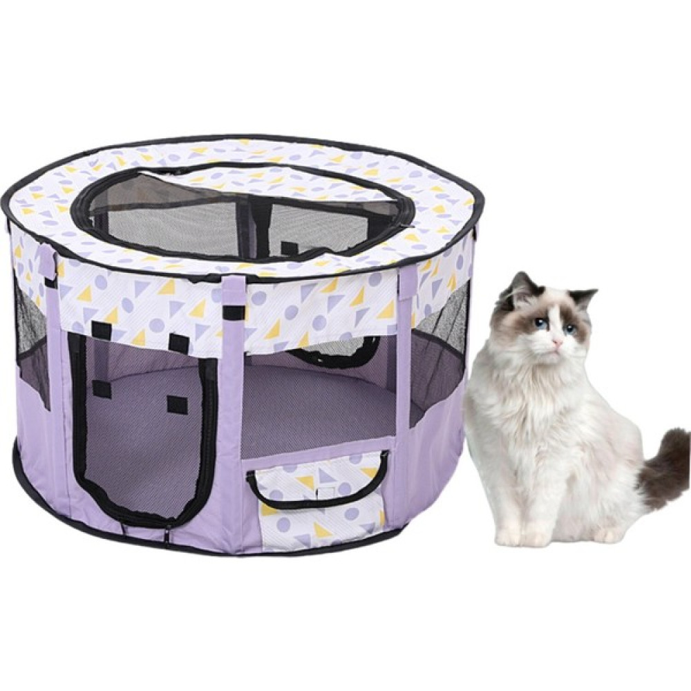 To-Ld Katlanabilir Pet Kedi Köpek Çadır Doğum Odası Kapalı Kedi Damızlık Çadır Köpek Kafesi (Yurt Dışından) - Mor Evcil Hayvan Ürünleri Fiyatı